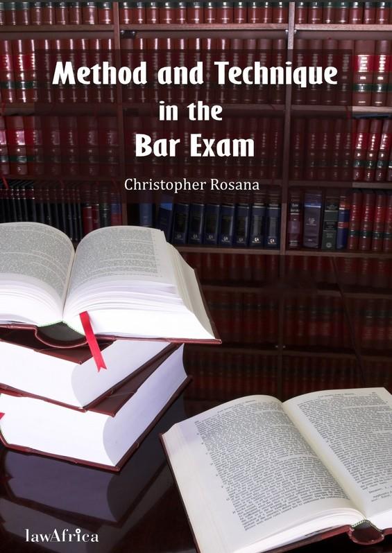 Method and Technique to the Bar Exam