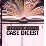 Supreme Court of Kenya Case Digest